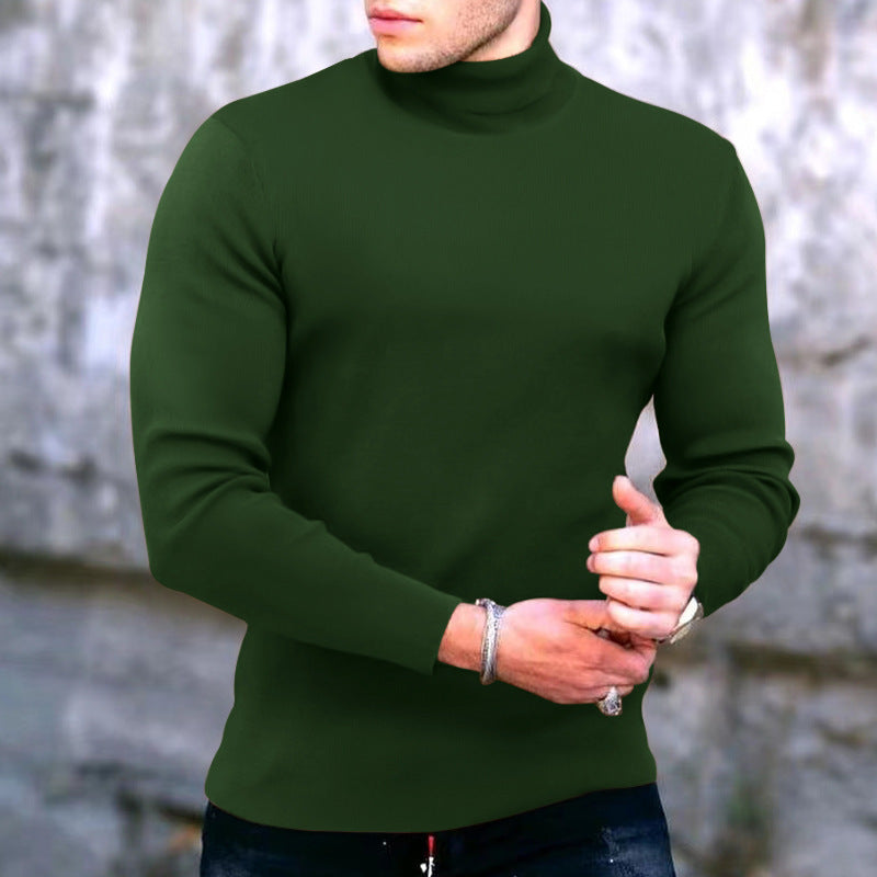 Herren eleganter Rollkragenpullover Echoarchiv