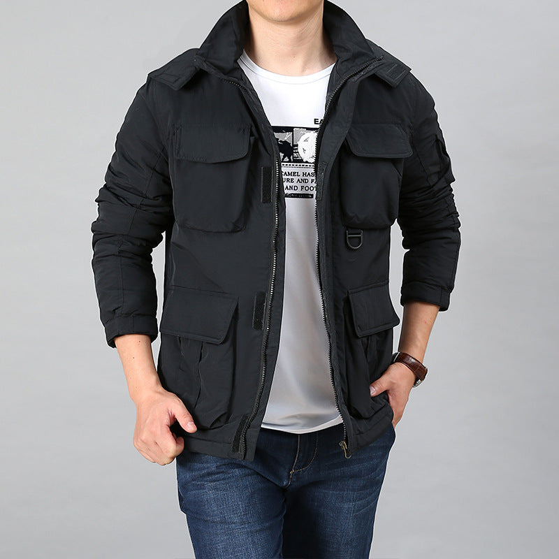 Herren Vielseitige Utility-Jacke Echo Archiv