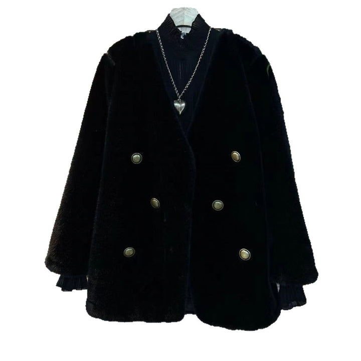 Damen Elegante Felljacke Echo Archiv