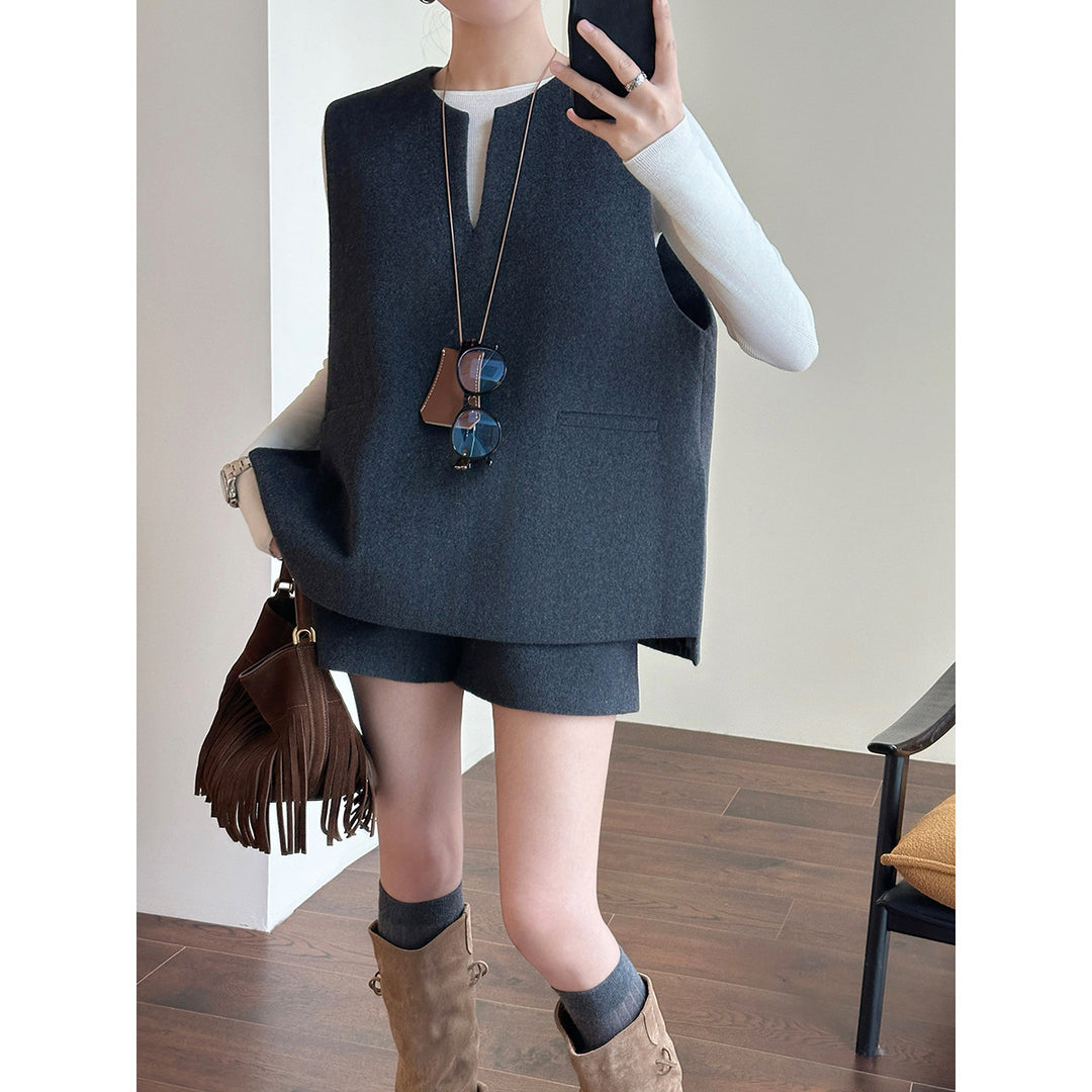 Damen Elegante Weste aus feinem Stoff Echoarchiv