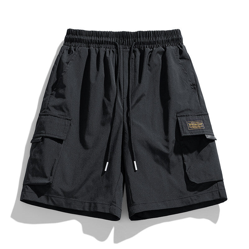 Herren Cargo-Shorts mit elastischem Bund und praktischen Taschen Echoarchiv