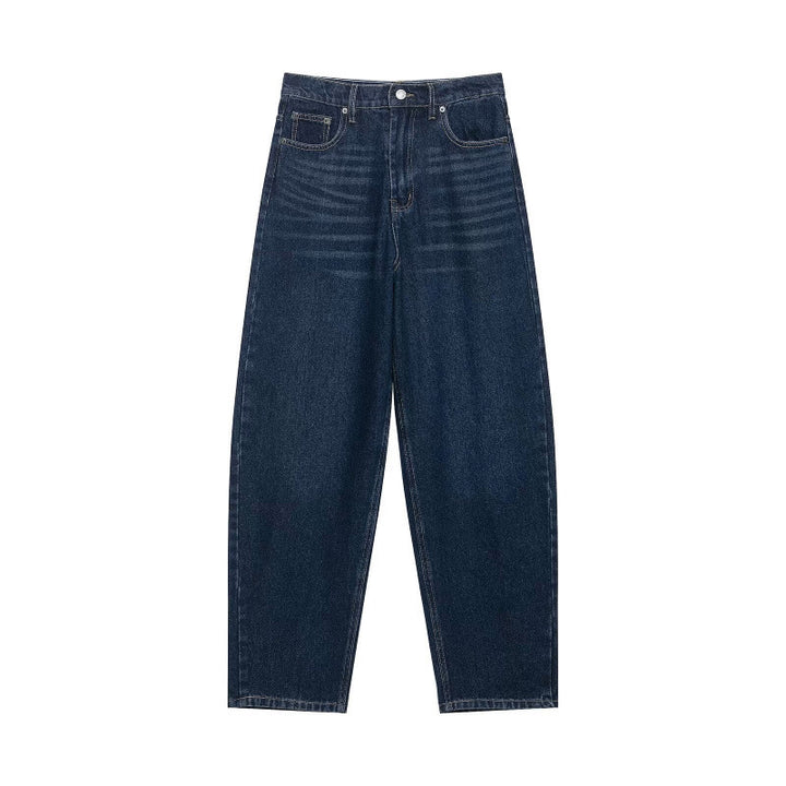 Damen Hochtaillierte weite Streifenjeans im Retro‑Look Echo Archiv