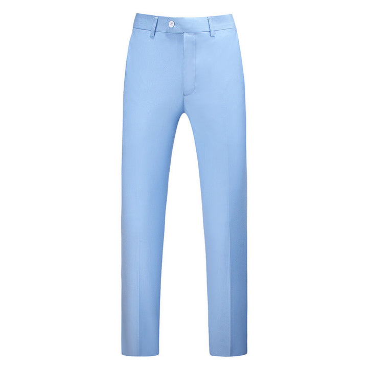 Herren nan schlanke Premium-Bügelfaltenhose mit Stretchbund und knitterarmem Gewebe Echo Archiv