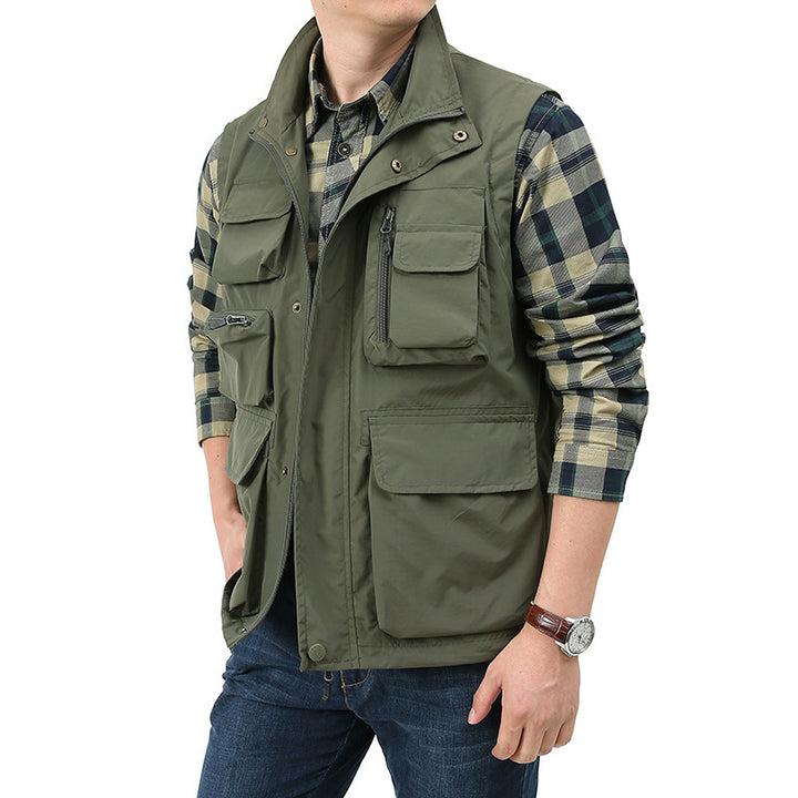 Herren Vielseitige Outdoor-Weste mit praktischen Taschen Echo Archiv