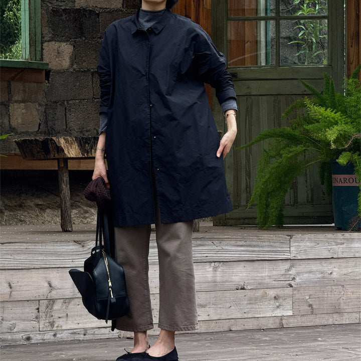 Damen Lässige Oversized Bluse Echoarchiv