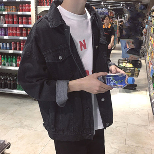 Herren Lässige Denimjacke Echoarchiv 1788342192