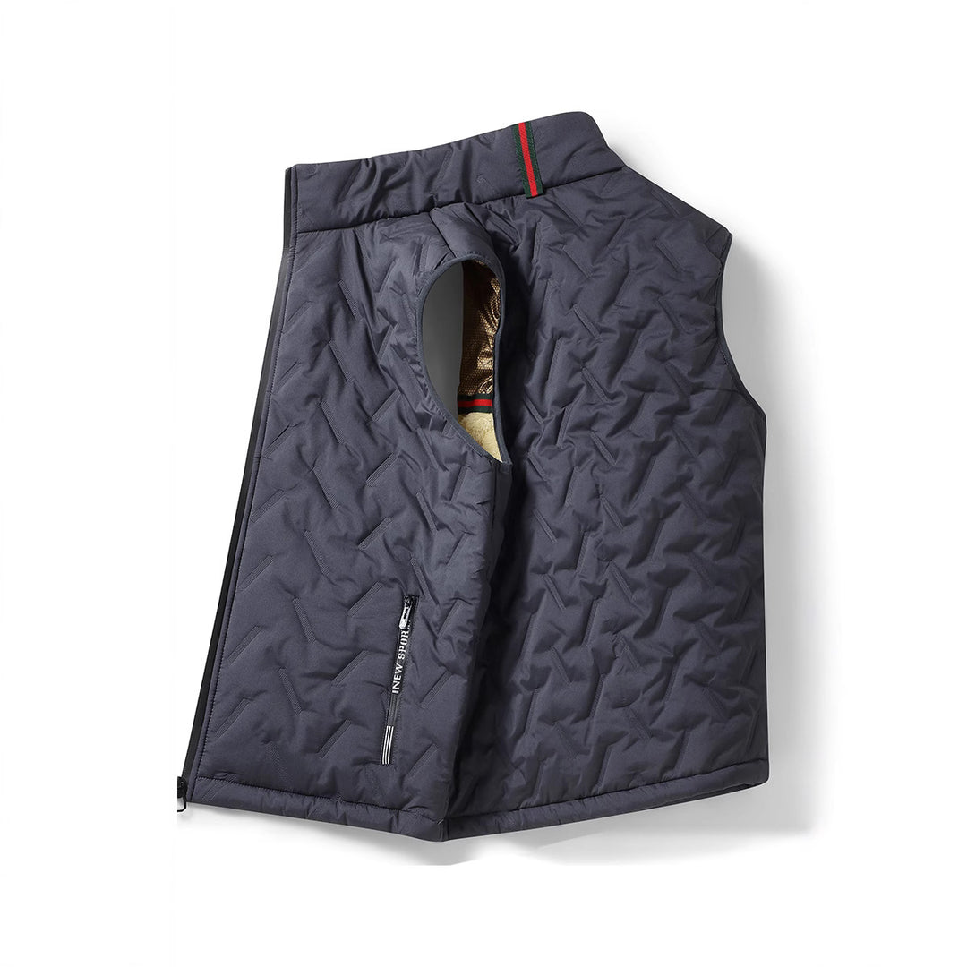 Herren Isolierte Fleece-Weste Echoarchiv
