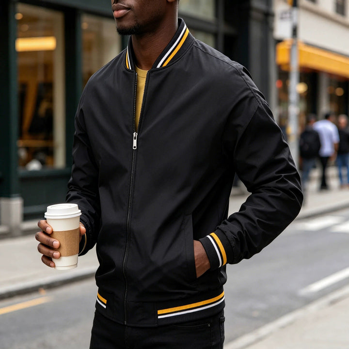 Herren Urbane Bomberjacke Echo Archiv