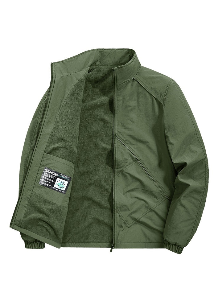 Herren Leichte Übergangsjacke mit Fleece-Futter Echo Archiv
