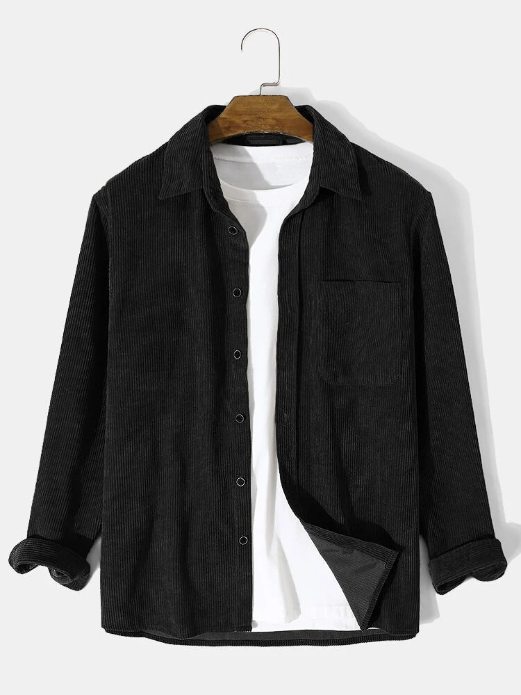 Herren bequeme Cordjacke Echoarchiv