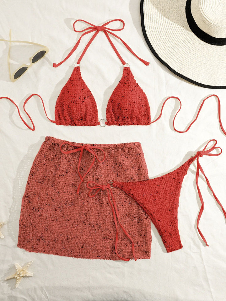 Damen Bikinis mit verspielter Wickeloptik Echo Archiv