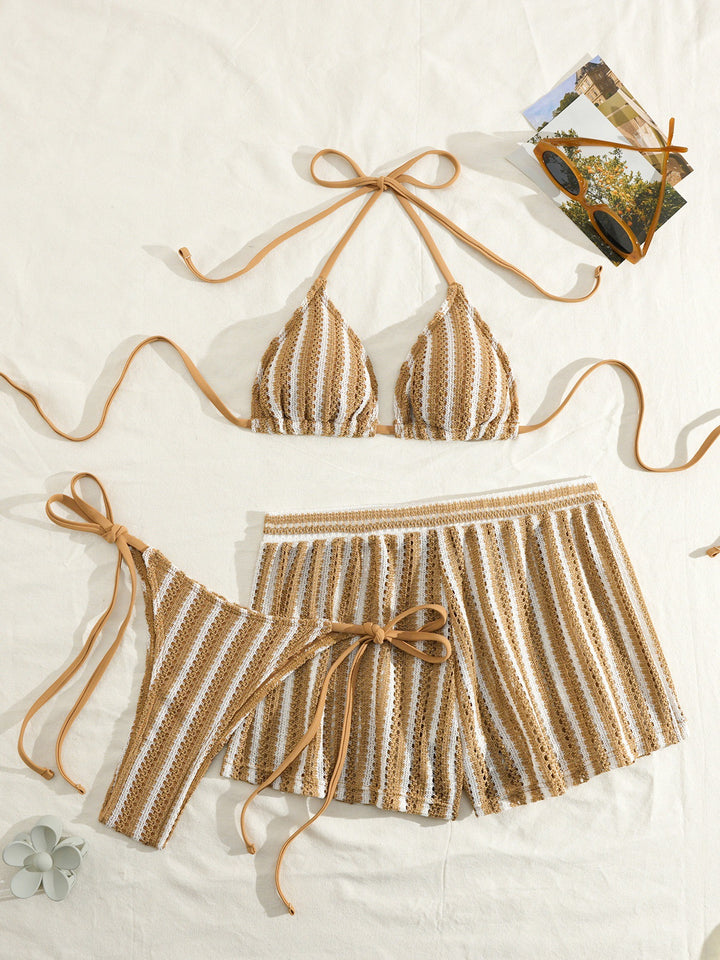 Damen Zweiteiliges Strandoutfit Echo Archiv