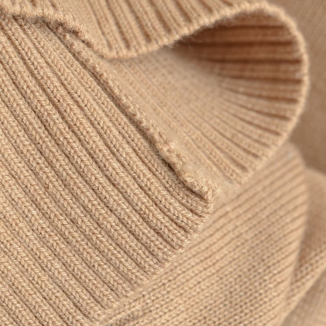 Damen Oversize One-Shoulder Pullover mit Fledermausärmeln und breitem Rippenbund Echoarchiv