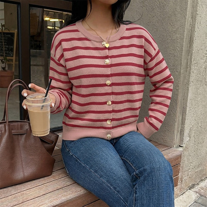 Damen Gemusterter Pullover Echo Archiv