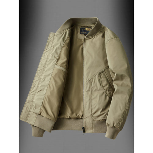 Herren Classic Bomberjacke im Utility-Look mit gesteppter Thermofütterung und Schrägeingrifftaschen Echoarchiv