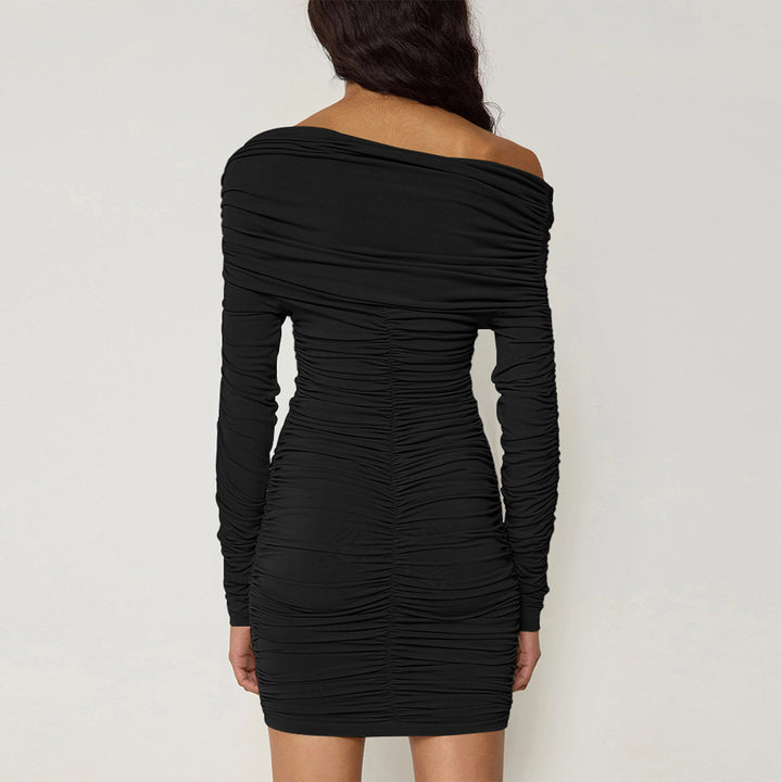 Damen Off-Shoulder Minikleid mit raffinierten Rüschendetails Echo Archiv