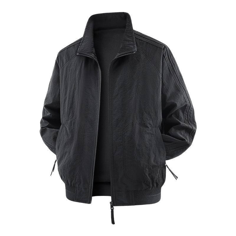 Herren Leichte und funktionale Bomberjacke Echo Archiv