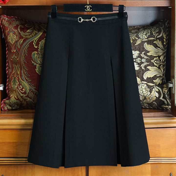 Damen Eleganter Faltenrock Echoarchiv
