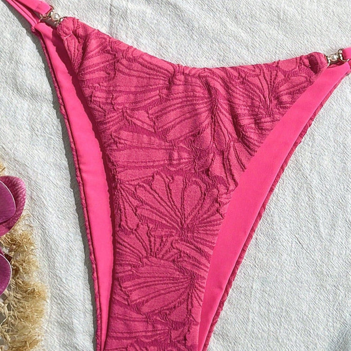 Damen Triangel-Bikini mit floralem Muster und verstellbaren Trägern Echo Archiv