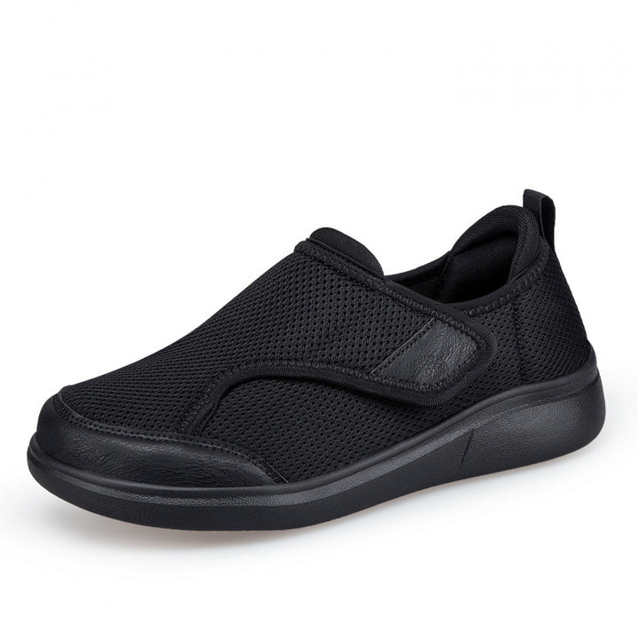Damen Komfort-Slipper mit atmungsaktivem Mesh und elastischem Einstieg Echoarchiv