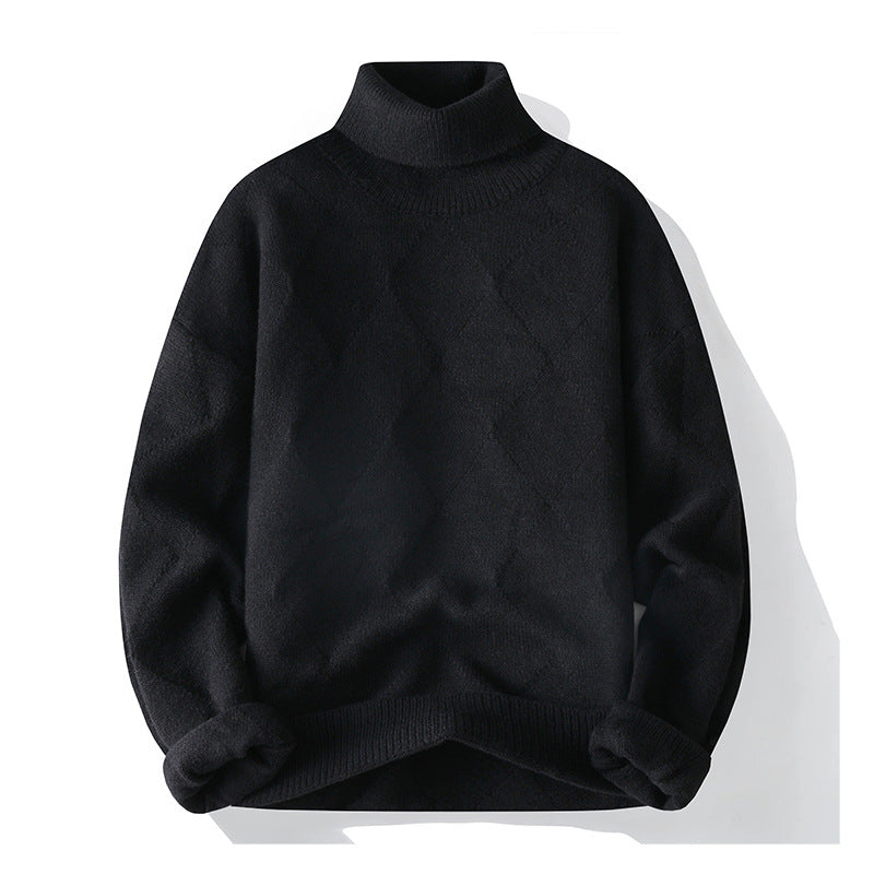 Damen Eleganter Rollkragenpullover Echoarchiv