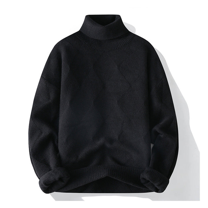 Damen Eleganter Rollkragenpullover Echoarchiv