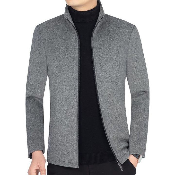 Herren Glencheck-Sakko Slim Fit aus Wollmischung mit dezentem Overcheck – Tianoro
