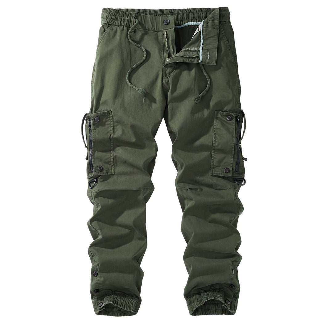 Herren Cargo-Jogginghose mit elastischem Bund, Reißverschluss-Cargotaschen und verstellbarem Saum Echo Archiv