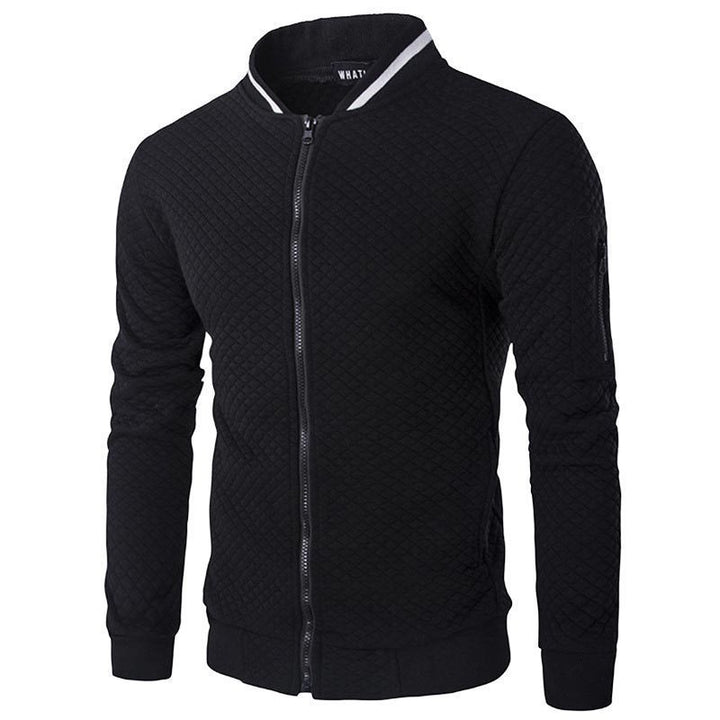 Herren Steppjacke mit modernem Kragen Echoarchiv