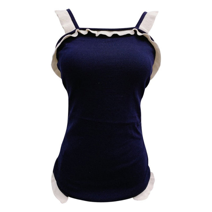Damen Freizeit T-Shirt mit Rüschendetails Echo Archiv