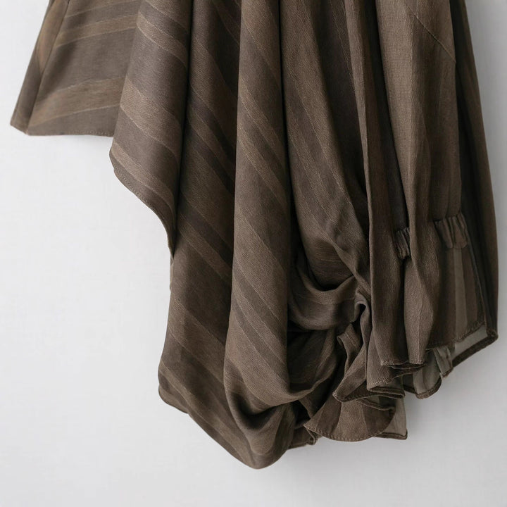 Damen Kaftan-Poncho mit Tunnelzug und V-Ausschnitt Echoarchiv