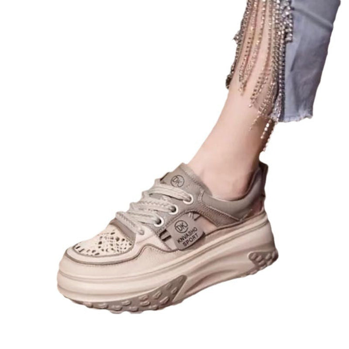 Damen High-Top Sneakers mit gepolsterter Sohle und atmungsaktiver Konstruktion Echo Archiv