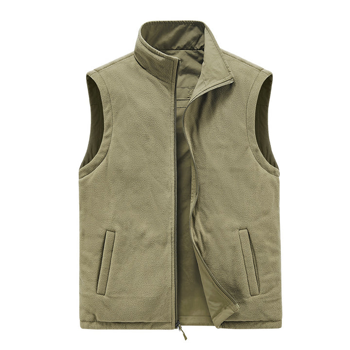 Herren Fleece Weste Echo Archive