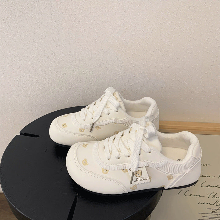 Damen Sneakers mit niedlichem Bärenmotiv und komfortabler Sohle Echo Archiv