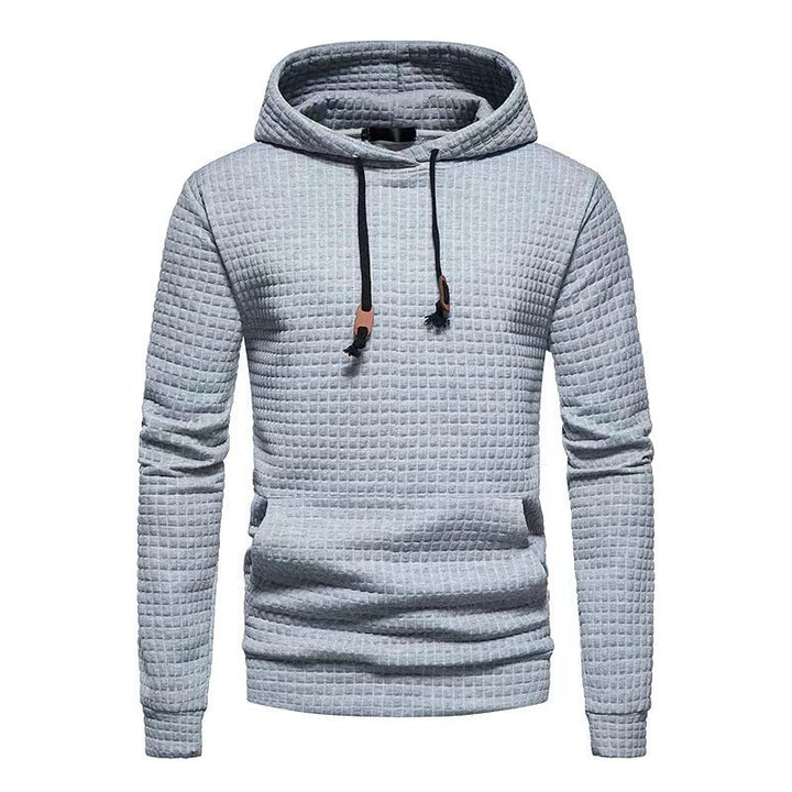 Herren komfortabler Hoodie mit strukturiertem Gewebe Echoarchiv
