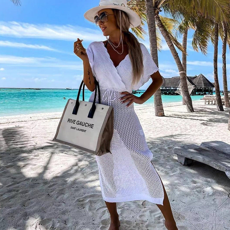Damen strandfreundliches Netzkleid Echo Archiv