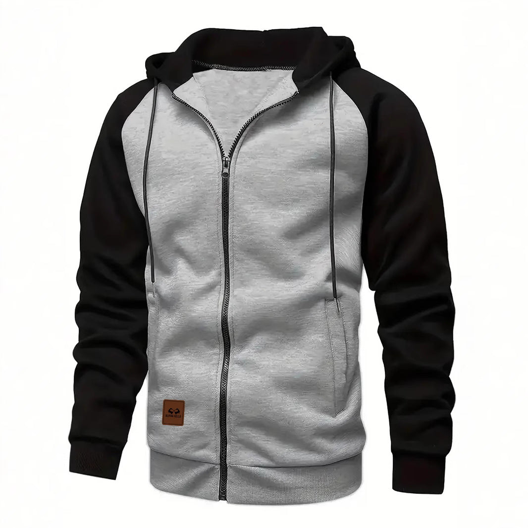 Herren Sportliche Kapuzenjacke Echo Archiv