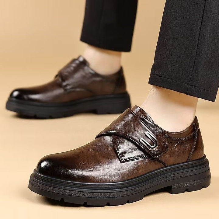 Herren Elegante und Bequeme Leder Schnürschuhe Echoarchiv