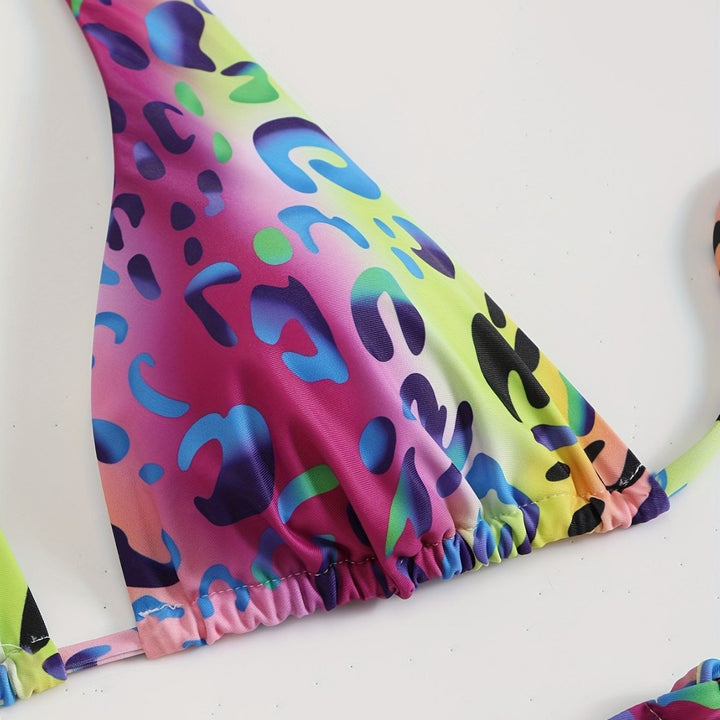 Damen Triangel-Bikini mit verspielten Schleifen Echo Archiv