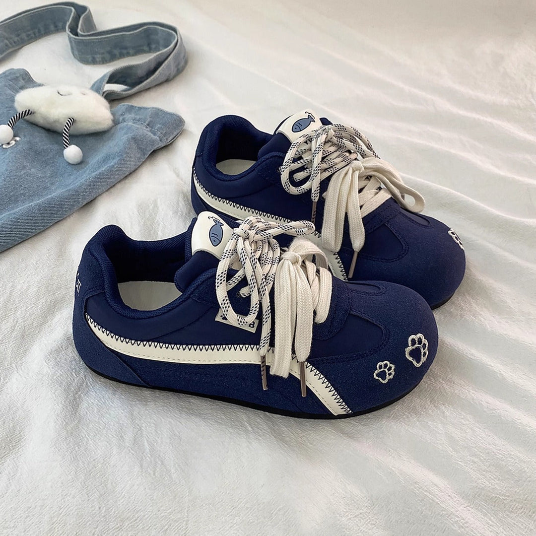 Damen Sportliche Sneakers mit verspieltem Tierdesign und flexiblem Obermaterial Echo Archiv