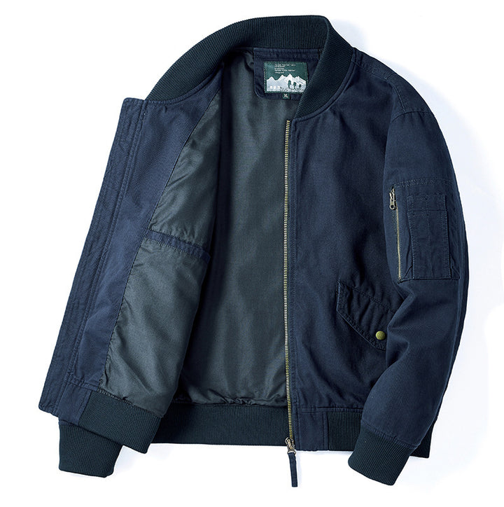 Herren Klassische Bomberjacke Echo Archiv