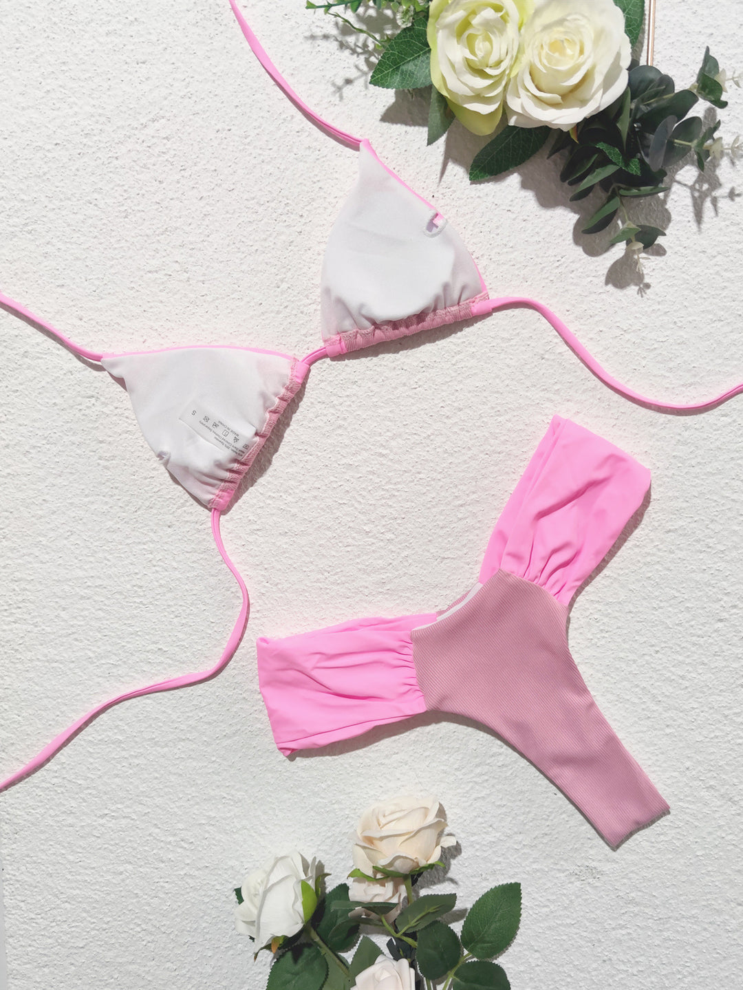 Damen Funktions-Bikini mit raffinierter Rüschendetail und sportlichem Design Echo Archiv