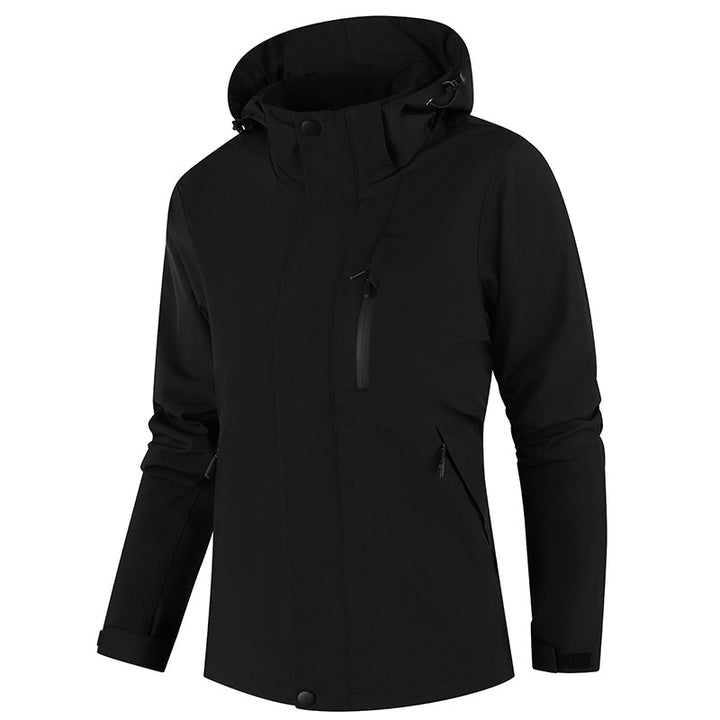 Frauen Verstellbare Regenjacke Echo Archive