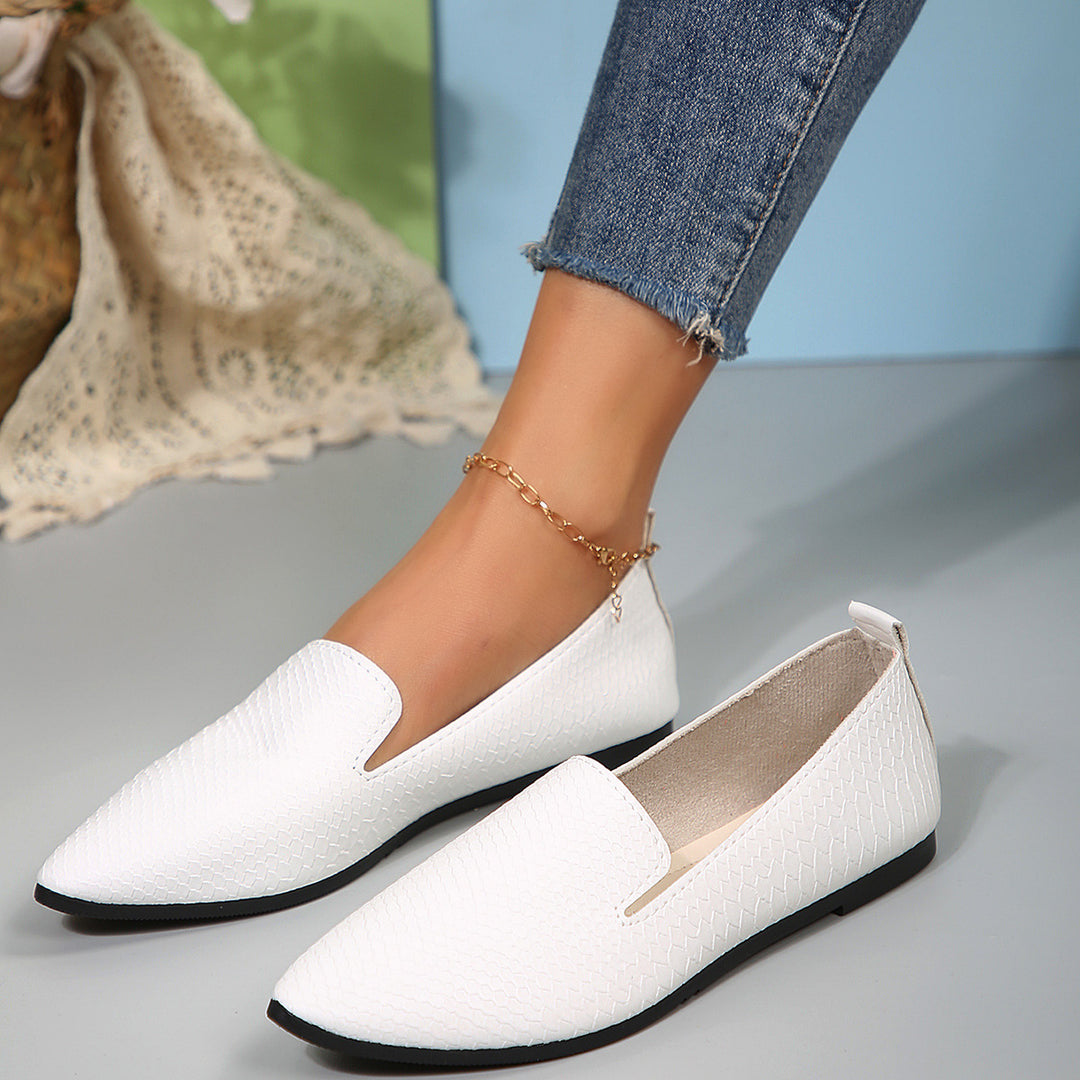 Damen  flexible Keil-Slipper mit Schlangenprägung, gepolstertem Komfortfußbett und rutschfester Gummisohle Echo Archiv