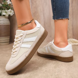 Damen Atmungsaktive Retro-Sneaker aus Mesh mit gepolstertem Einstieg Echo Archiv