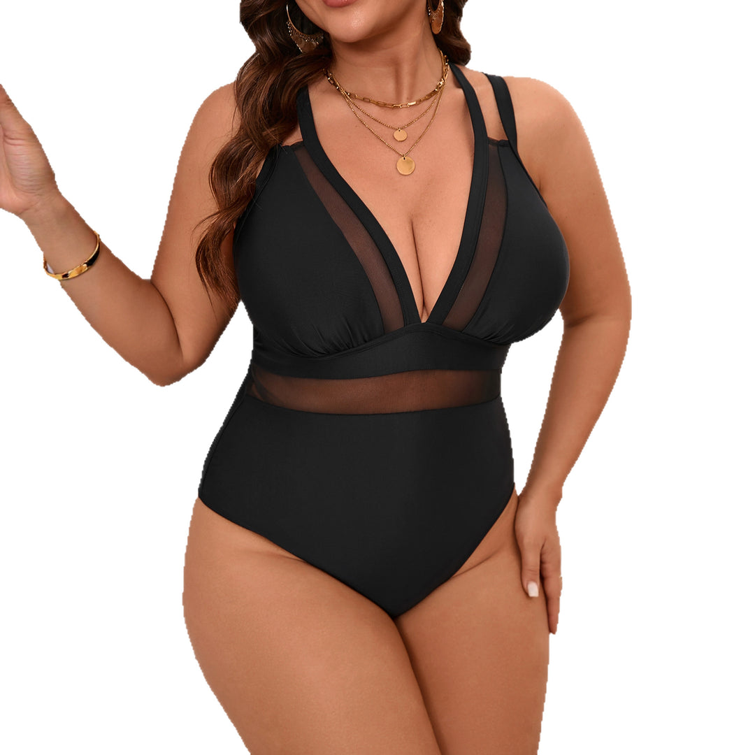 Damen Einteiler mit transparenten Details Echo Archiv
