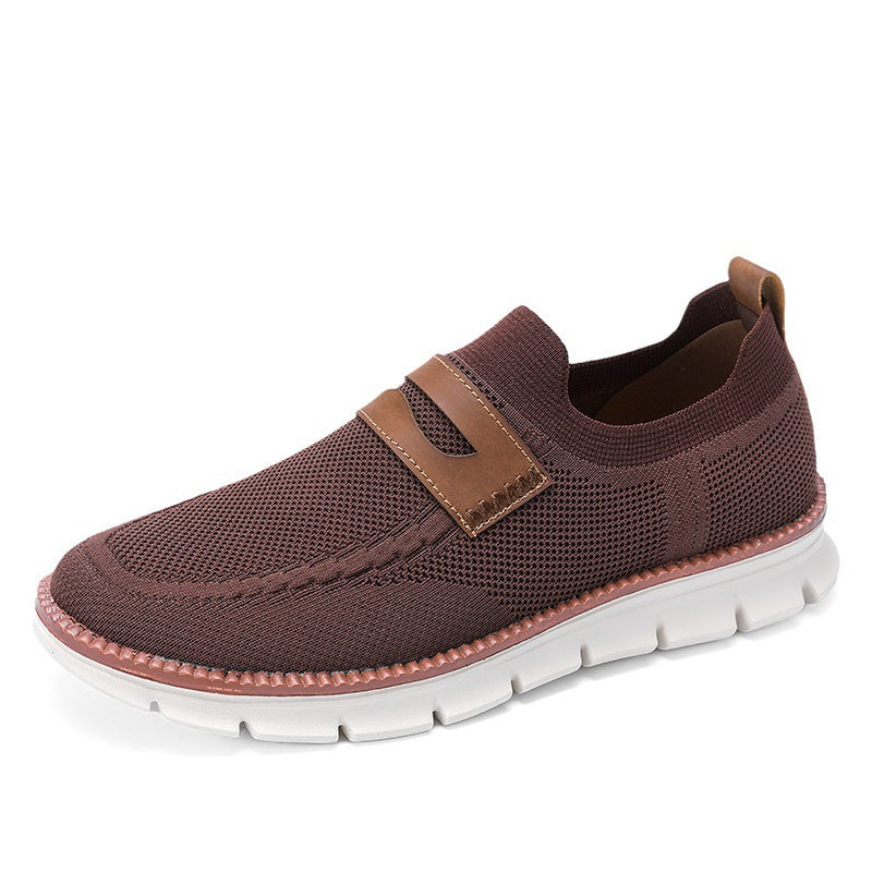 Herren Bequeme Slip-On Sneakers Echoarchiv 1788175327