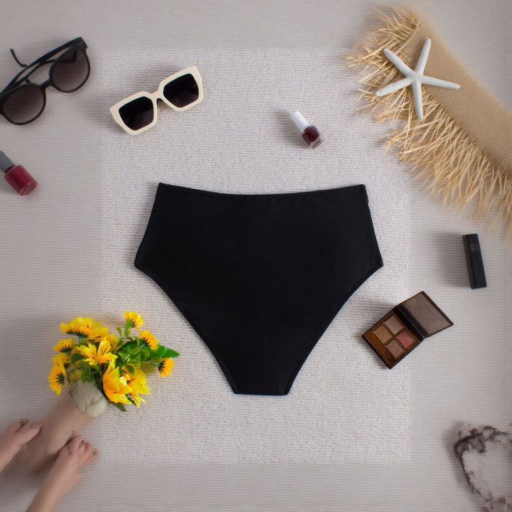 Damen Hochtaillierte Bikinihose Echo Archiv