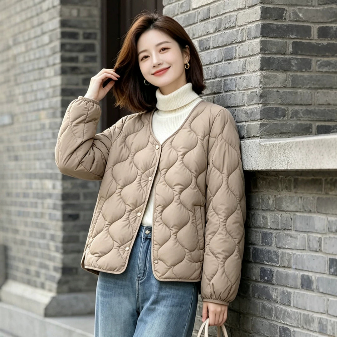 Damen Trendige Steppjacke Echoarchiv