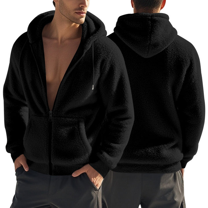Herren Kuscheliger Fleece-Hoodie Echoarchiv